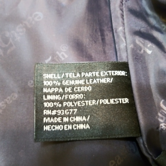 east 5th Leather Blazer-style Jacket - Picture 4 of 4